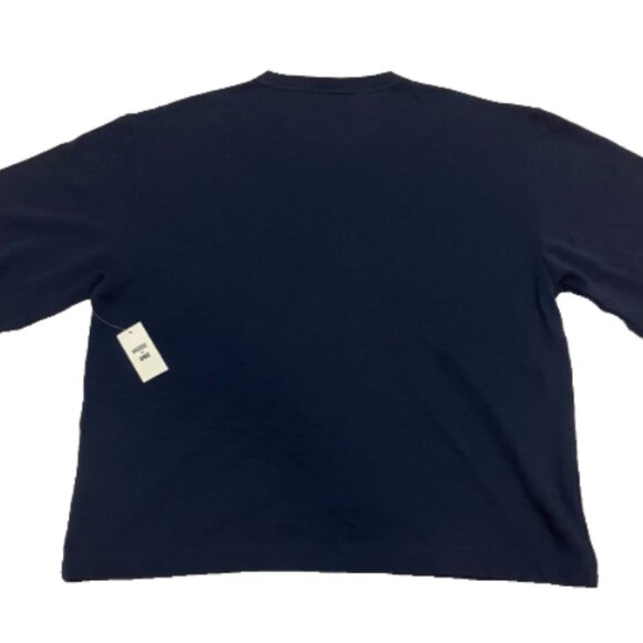 Mode of One Mens Relaxed Fit Textured Tshirt Caspian Waters XXL - Picture 3 of 7